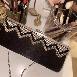 Black Sequins Clutch